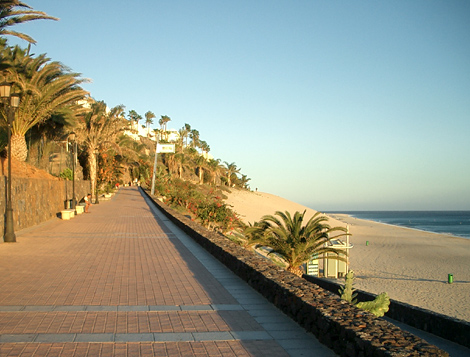 Promenade bei Morro Jable auf Fuerteventura