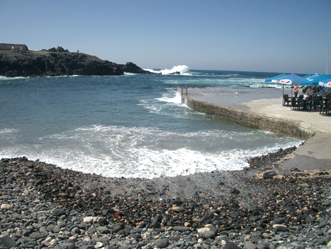 Alter Hafen von El Cotillo auf Fuerteventura