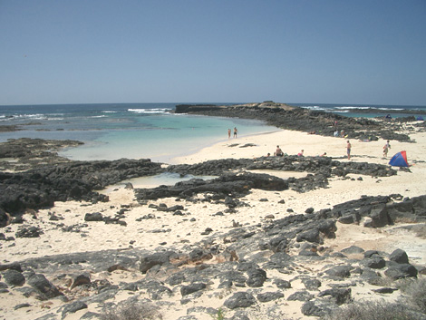 Lagunen-Strände (Playas de Los Lagos) bei El Cotillo - Fuerteventura