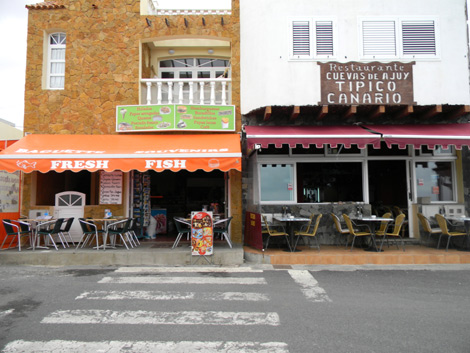 Restaurants in Ajuy auf Fuerteventura