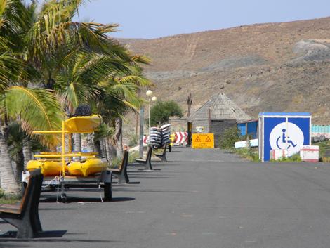 Strandpromenade von Tarajalejo