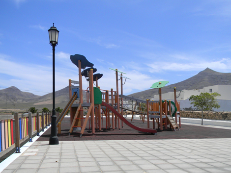 Kinderspielplatz in Tindaya