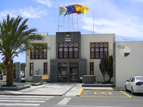 Verwaltungsgebäude in La Oliva