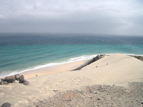 View of the beach