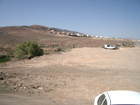View of a district of Tarajalejo town