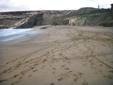 La Pared beach