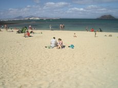 Strand von Corralejo