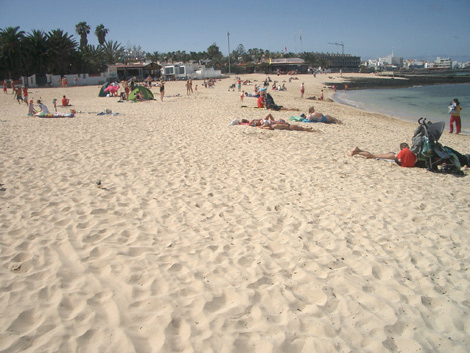 Corralejo beach