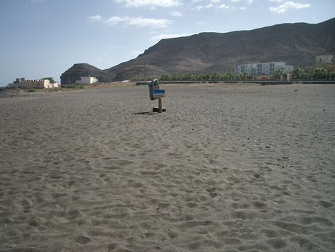 Strand von Las Playitas