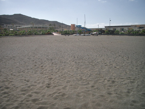 Strand von Las Playitas