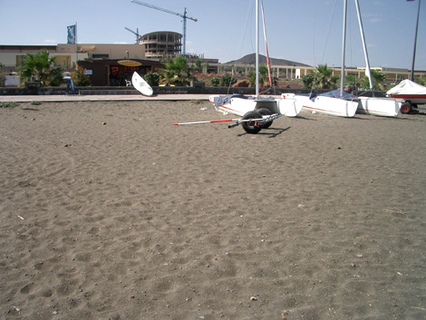 Strand von Las Playitas