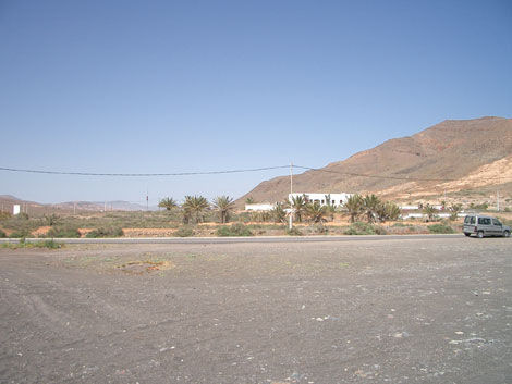 Parking along the road