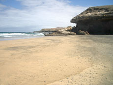 Strand Playa de Garcey auf Fuerteventura