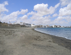 Strand Playa de Garcey auf Fuerteventura