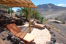 Ferienwohnung auf Fuerteventura - Beachterrasse