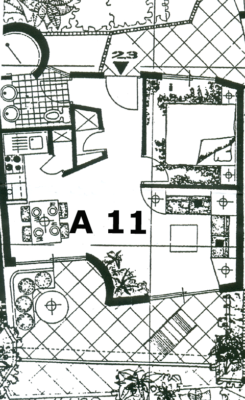 Grundrissplan Casa Carina 11